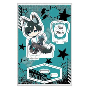 Blue Lock Sketchu! Beast Acrylic Stand Jr. Rin Itoshi (Anime Toy)