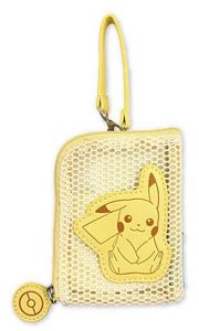 ポケットモンスター メッシュデイリーパスケース パステル ピカチュウ (キャラクターグッズ)