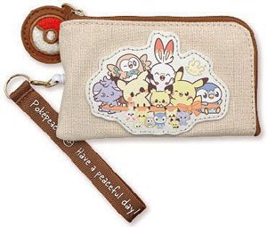 ポケットモンスター キーパスポーチ集合ぬいぐるみ ポケピース (キャラクターグッズ)