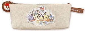 ポケットモンスター スリムポーチ 集合ぬいぐるみ ポケピース (キャラクターグッズ)