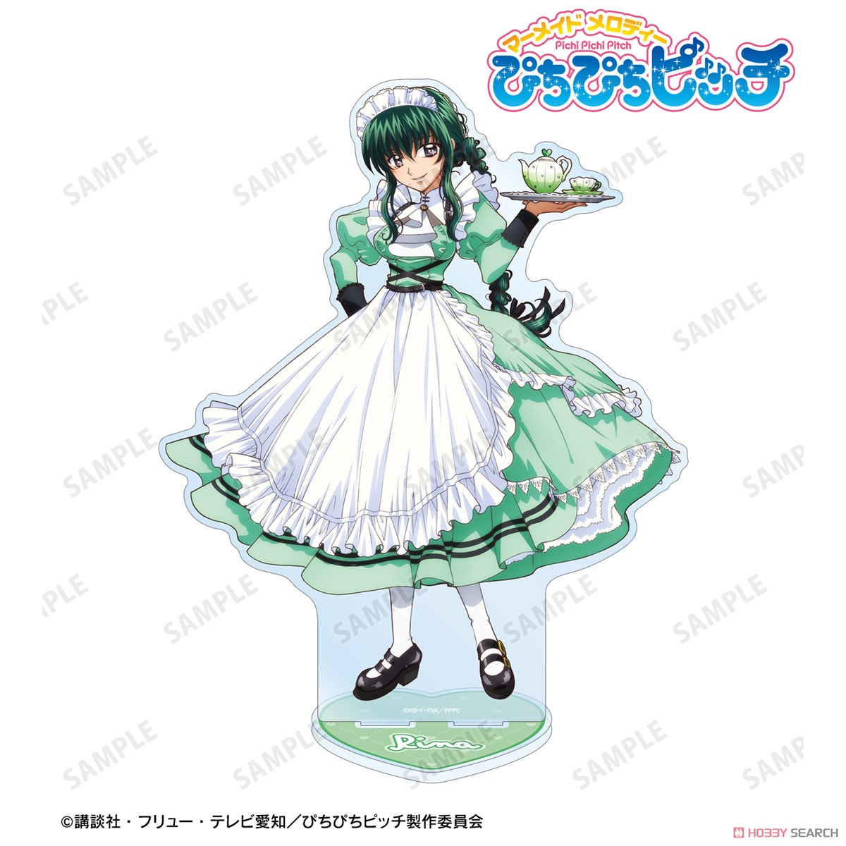 ぴちぴちピッチ 描き下ろし 洞院リナ メイドver. 特大アクリルスタンド (キャラクターグッズ) 商品画像1