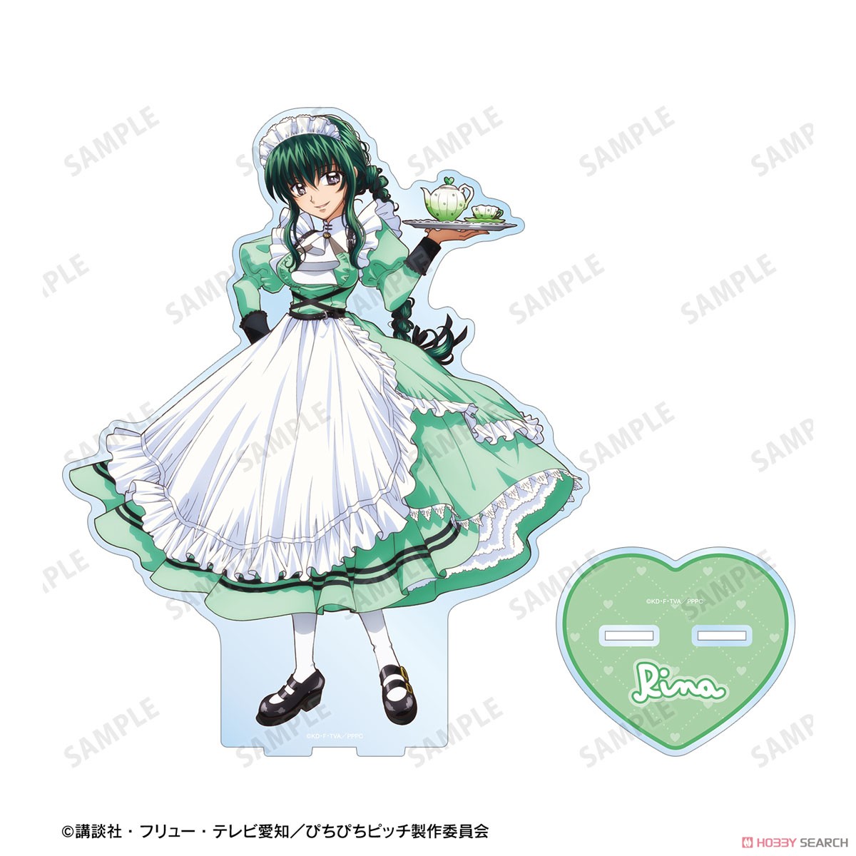 ぴちぴちピッチ 描き下ろし 洞院リナ メイドver. 特大アクリルスタンド (キャラクターグッズ) 商品画像2
