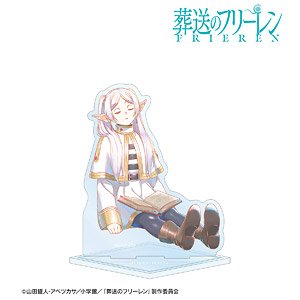 Frieren: Beyond Journey`s End Frieren Ani-Art Aqua Label Big Acrylic Stand Ver. B (Anime Toy)