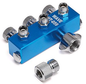 HG Triple Hose Joint (Aluminum Body) (Air Brush)