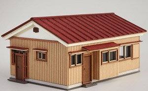 One-storied House A [1:150, Colored Paper] (Unassembled Kit) (Model Train)
