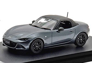 MAZDA ROADSTER S Leather Packege (2024) マシーングレープレミアムメタリック (ミニカー)