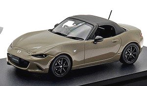 MAZDA ROADSTER S Leather Packege (2024) ジルコンサンドメタリック (ミニカー)