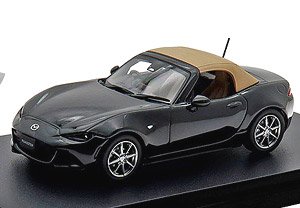 MAZDA ROADSTER S Leather Packege V Selection (2024) ジェットブラックマイカ (ミニカー)