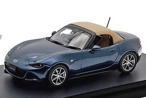 MAZDA ROADSTER S Leather Packege V Selection (2024) ディープクリスタルブルーマイカ (ミニカー)