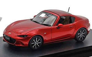 MAZDA ROADSTER RF VS (2024) ソウルレッドクリスタルメタリック (ミニカー)