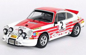 ポルシェ カレラ RS 1972年 ツールドコルス #2 Gerard Larrousse/Christian Delferier (ミニカー)