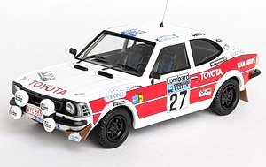 トヨタ カローラレビン 1977年 RACラリー #27 Leif Asterhag/Anders Gullberg (ミニカー)