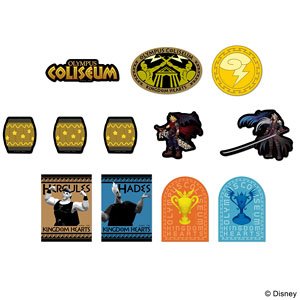 Kingdom Hearts Stationery Sticker Set Olympus Coliseum (Anime Toy)
