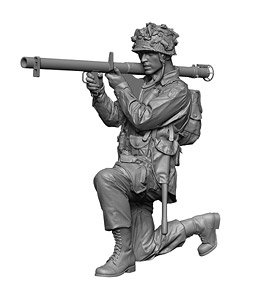 WW2 US Para Bazooka Gunner #1 (Plastic model)