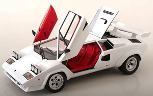 ランボルギーニ カウンタック LP 5000S QV 1985 white (ミニカー)
