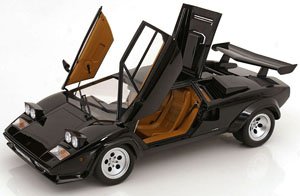 ランボルギーニ カウンタック LP 5000S QV 1985 black (ミニカー)