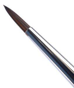Titanium Round Brush for Brush Painting only M (Hobby Tool)