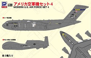 Modern U.S. Air Force Set 4 w/B-66 Metal Model (Plastic model)