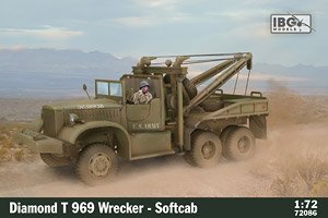 US Diamond T969 Wrecker-Softcab (Plastic model)
