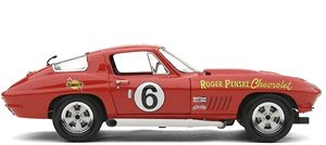 シボレー・コルベット スティングレイ 1967年 デイトナ24時間レース クラス優勝 #6 D.Guldstrand/G.Wintersteen/B.Moore (ミニカー)
