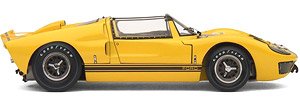 1966 フォード GT40 MKII ロードスター シェルビー アメリカン ワークス プロトタイプ イエロー (ミニカー)