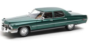 キャデラック フリートウッド 60 ブロアム 1972 グリーンメタリック (ミニカー)
