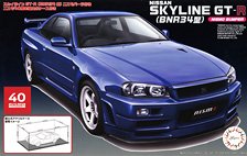 スカイライン GT-R (BNR34型) ニスモパーツ付き ニスモ40周年組立式ケース付き (プラモデル)
