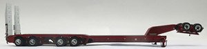 Drake 4X8 DROP DECK SWINGWING TRAILER + 2X8 DOLLY ROSSO RED (ミニカー)