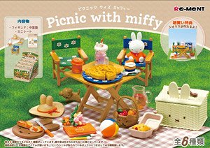 miffy Picnic with miffy (Set of 6) (Anime Toy)