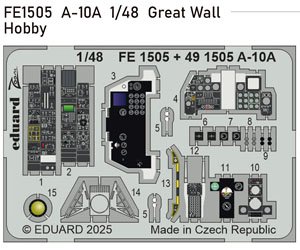 A-10A ズームエッチングパーツ (グレートウォール用) (プラモデル)