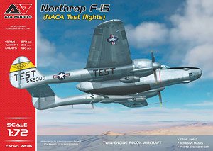 Northrop F-15 (NACA Test Flights) (Plastic model)