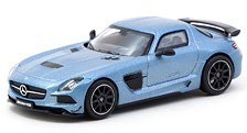 Mercedes-Benz SLS AMG Coupe Black Series Matte Blue (ミニカー)