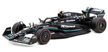 Mercedes-AMG F1 W14 E Performance Hungarian Grand Prix 2023 Pole Position Lewis Hamilton (ミニカー)