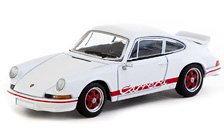 Porsche 911 Carrera RS 2.7 Lightweight White/Red (ミニカー)