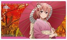 やはり俺の青春ラブコメはまちがっている。完 【描き下ろし】 ラバーマット 結衣(紅葉狩り) (カードサプライ)
