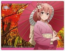 My Teen Romantic Comedy Snafu Climax [Especially Illustrated] Rubber Mat (Large Size) Yui (Leaf-peeping) (Card Supplies)