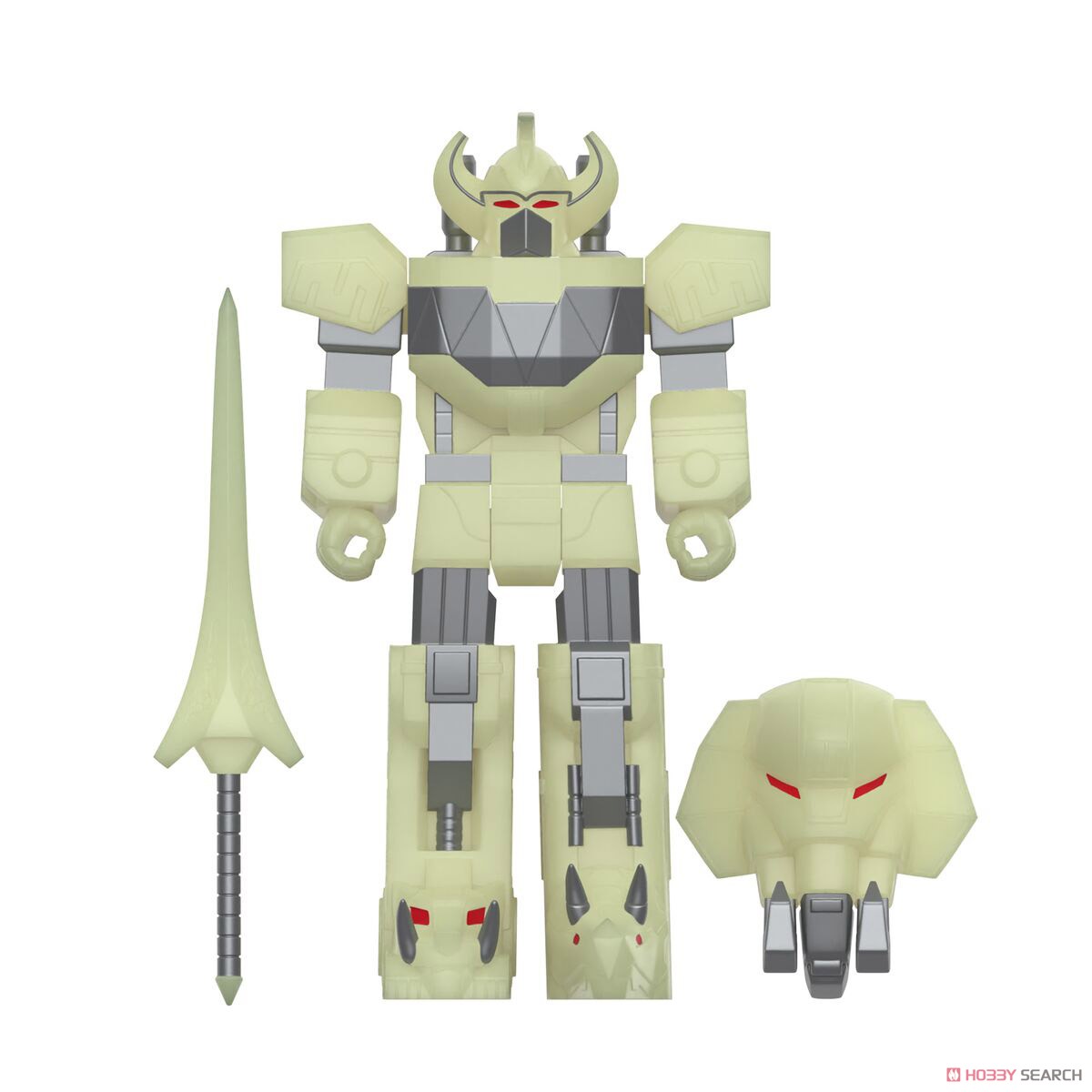 【発売中止】リ・アクション/ マイティ・モーフィン・パワーレンジャー: メガゾード ライトニング グロウ ver (完成品) その他の画像1