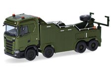 (HO) スカニア CS 20 ND エンプル ルクセンブルク軍 バイソン回収車 (鉄道模型)