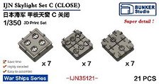 IJN Skylight Set C (Close) (Plastic model)