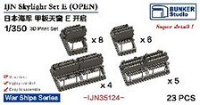IJN Skylight Set E (Open) (Plastic model)