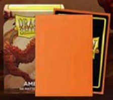 AT-11059 Amber Sleeves - Standard size - Matte 100 (Card Supplies)