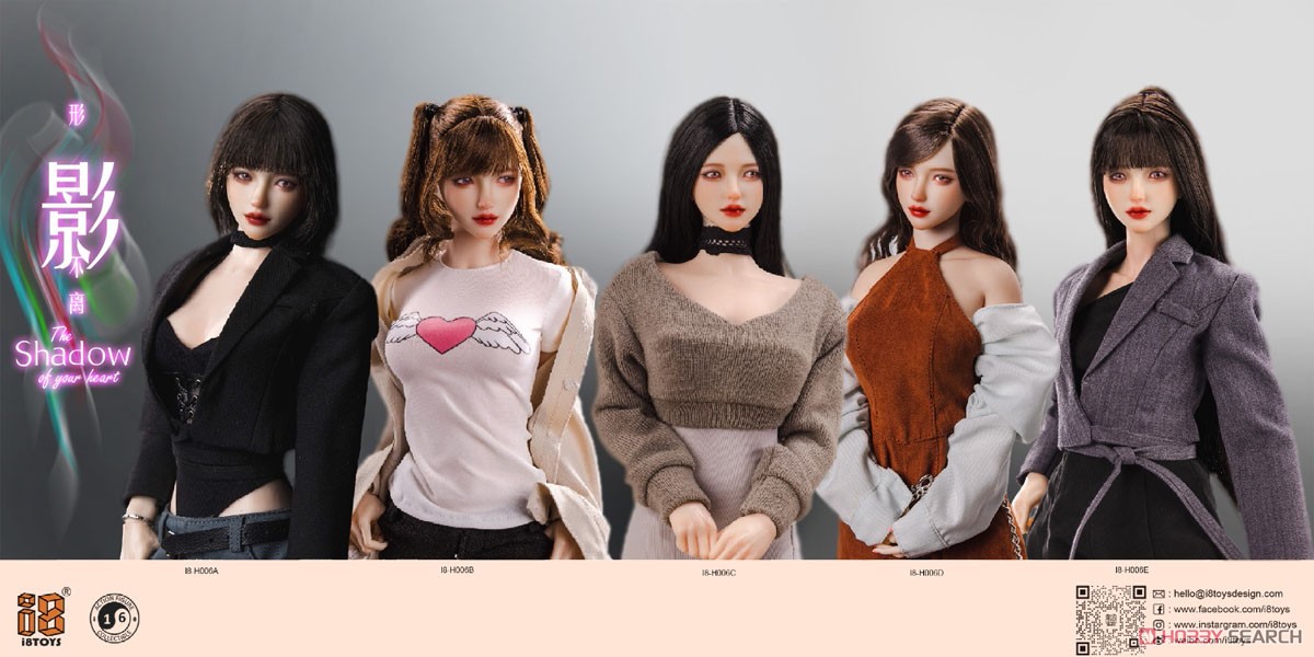 iエイトトイズ 1/6 フィメールヘッド ザ シャドウ オブ ユア ハート E (ドール) その他の画像5