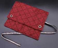 武州刺子道具巻き 赤 (工具)