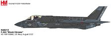 F-35C `Black Chrome` XE-105/168842, US Navy, August 2022 (Pre-built Aircraft)