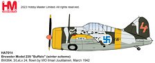Brewster Model 239 `Buffalo` (winter scheme) BW364, 3/LeLv 24, flown by WO Ilmari Juutilainen, March 1942 (Pre-built Aircraft)