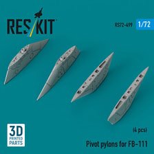FB-111 内側パイロン (4個入) (プラモデル)