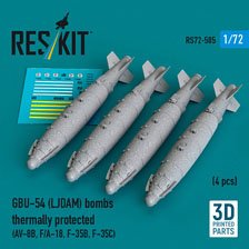 GBU-54 LJDAM爆弾 (海軍型) (4個入) (プラモデル)