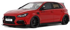 プリオールデザイン I30 N 2021 (レッド (ミニカー)