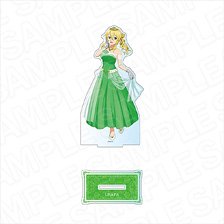 Sword Art Online Big Acrylic Stand Leafa Princess / Witch Ver. (Anime Toy)