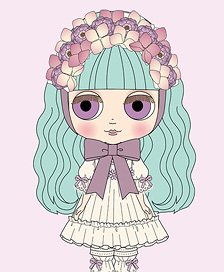 Blythe Flowergirl of Happiness (Fashion Doll)